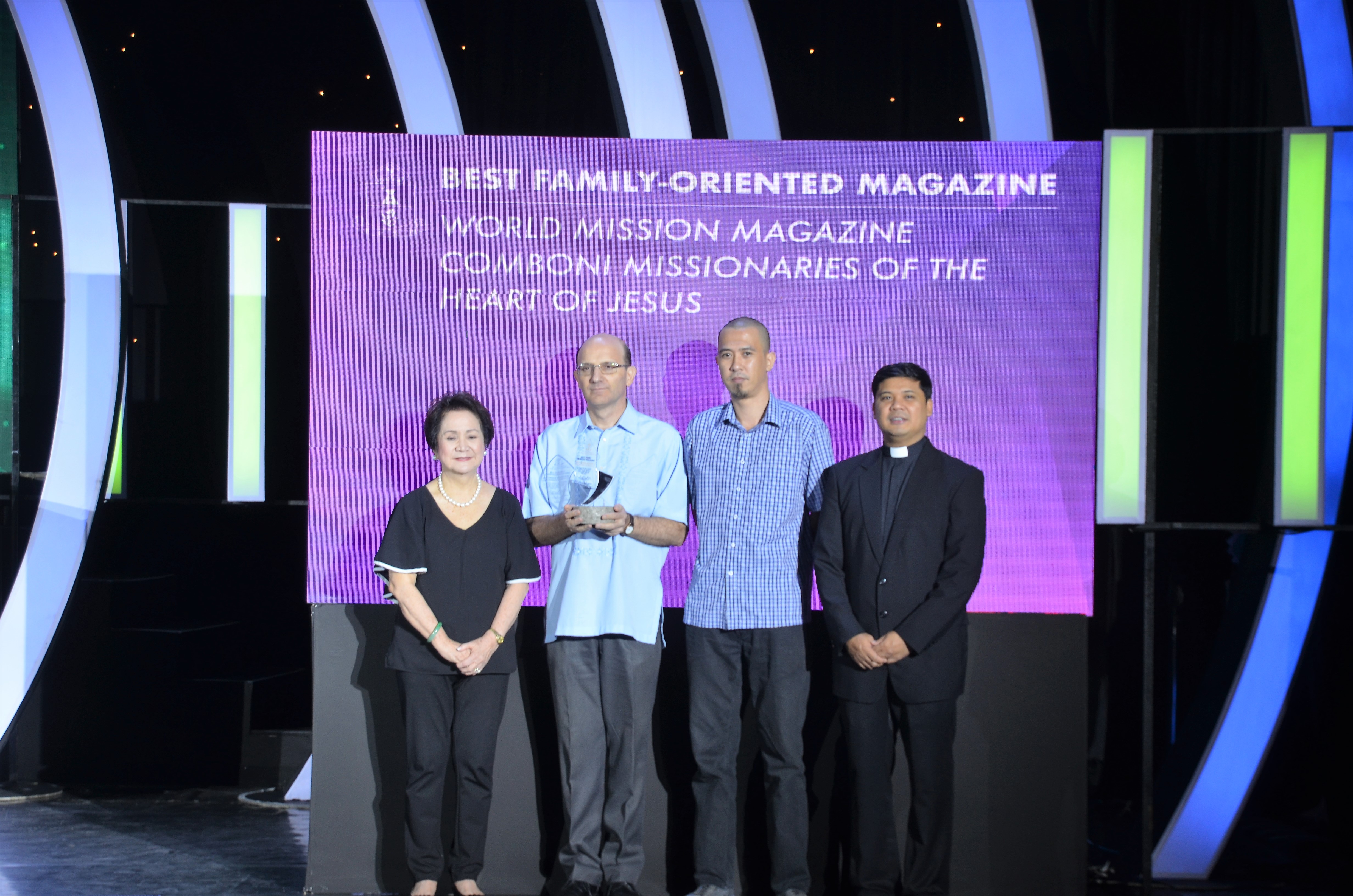 World Mission receives award for Best Family-oriented magazine