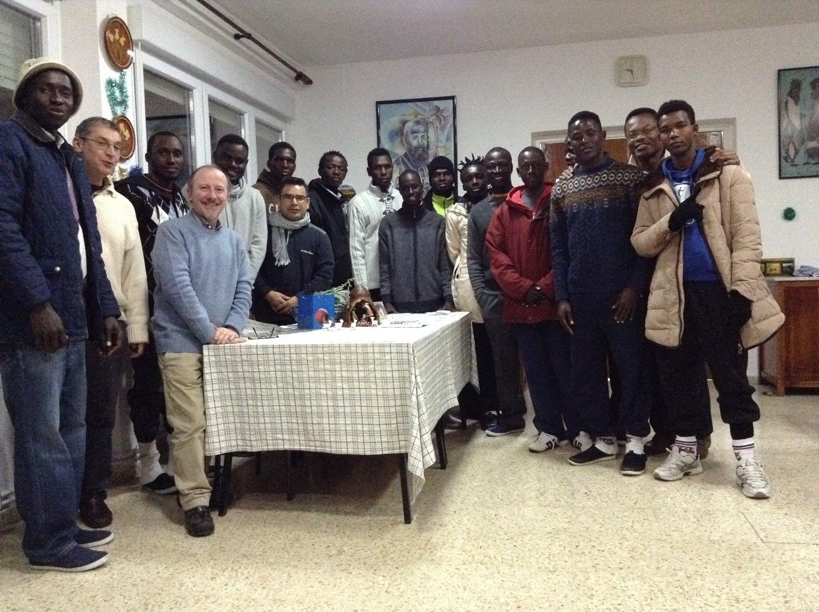 Immigrants welcome at Comboni House in Spain