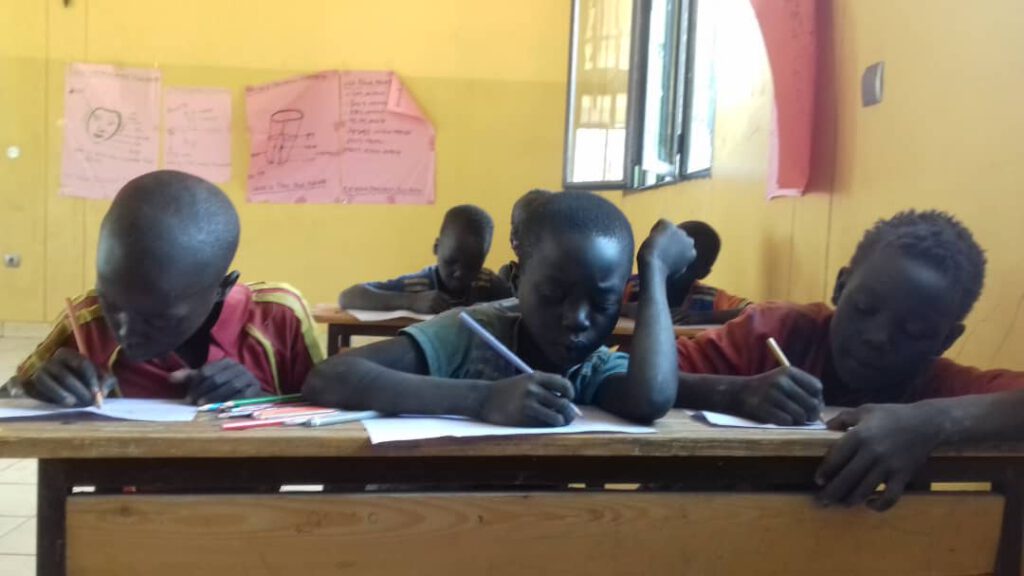 Children studying at Hope School in Ethiopia