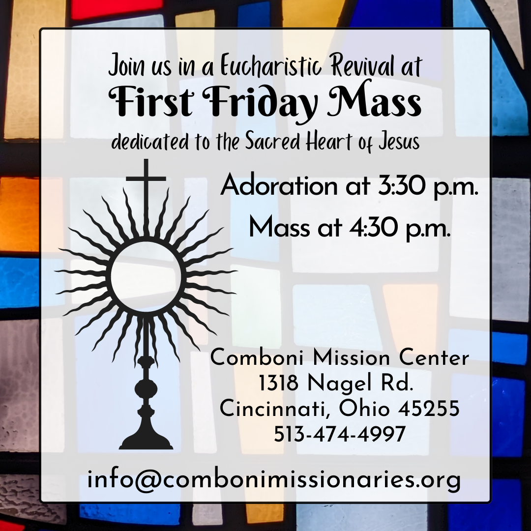 First Friday Mass at the Cincinnati Mission Center